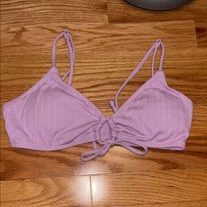 SHEIN Lavender Bikini Top